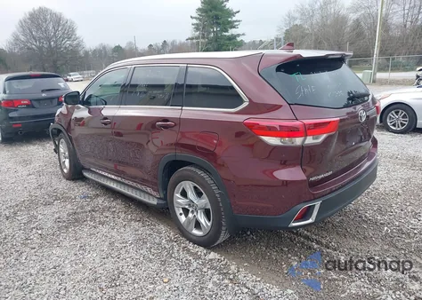 2018 Toyota Highlander Limited from USA, damaged, VIN 5TDYZRFH9JS282194